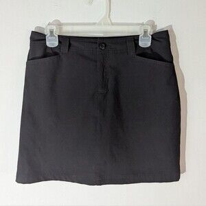 Eddie Bauer Black Athletic Skirt Skort Women's Size 4